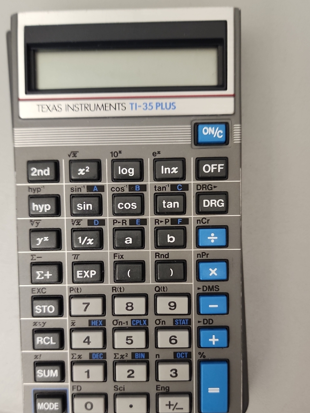 Texas Instruments TI-35 PLUS Scientific Calculator